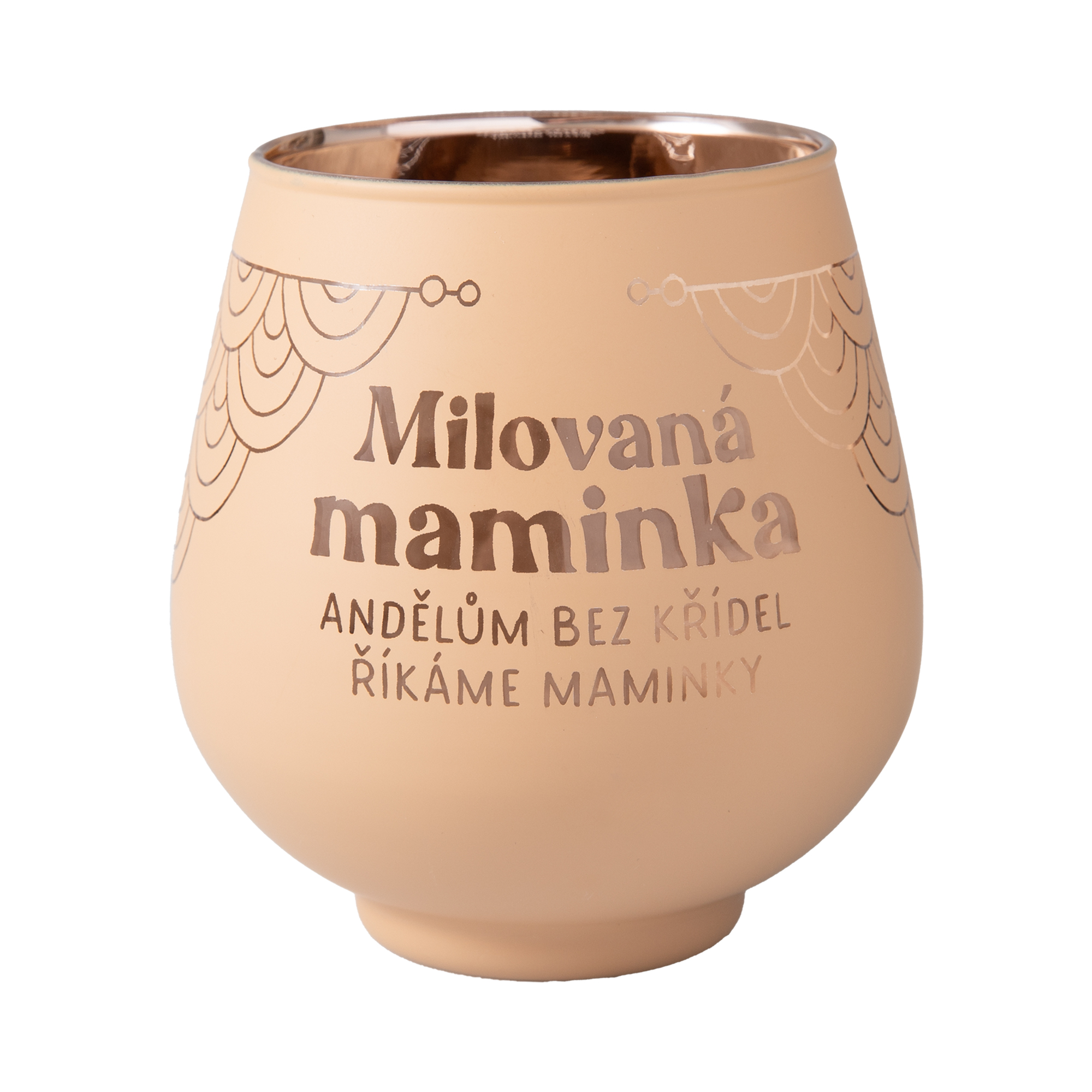 Zrcadlový svícen - Milovaná maminka Albi