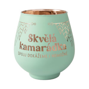 Zrcadlový svícen - Skvělá kamarádka Albi