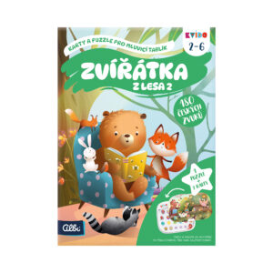 Zvířátka z lesa 2: Karty a puzzle pro Mluvicí tablík 2 - Kvído Albi